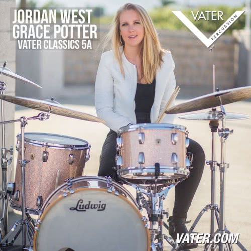 Джордан Уэст - новый артист в семье Vater Drumsticks!
