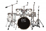 Превью PC drums PCBD052 WH установка 5 барабанов со стойками, белые 2