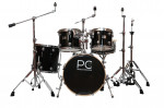 Превью PC drums PCBD052 BLK установка барабаны 5 шт со стойками, береза, черные 2