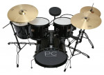Превью PC drums PCDS0901BK установка 5 барабанов, черная 2