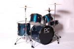Превью PC drums PCDS0901BL установка 5 барабанов, синяя 3