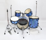 Превью PC Drums WIN2205BL ударная установка, 5 барабанов, стойки, голубая 3