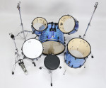Превью PC Drums WIN2205BL ударная установка, 5 барабанов, стойки, голубая 7
