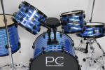 Превью PC Drums WIN2205BL ударная установка, 5 барабанов, стойки, голубая 9