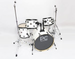 Превью PC Drums WIN2205W ударная установка, 5 барабанов, стойки, белая 2